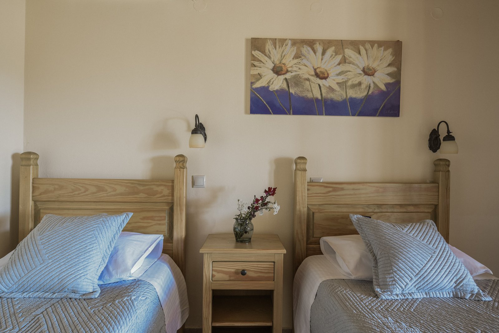 Villa Irini - Second Bedroom - Lithies Organic Farm