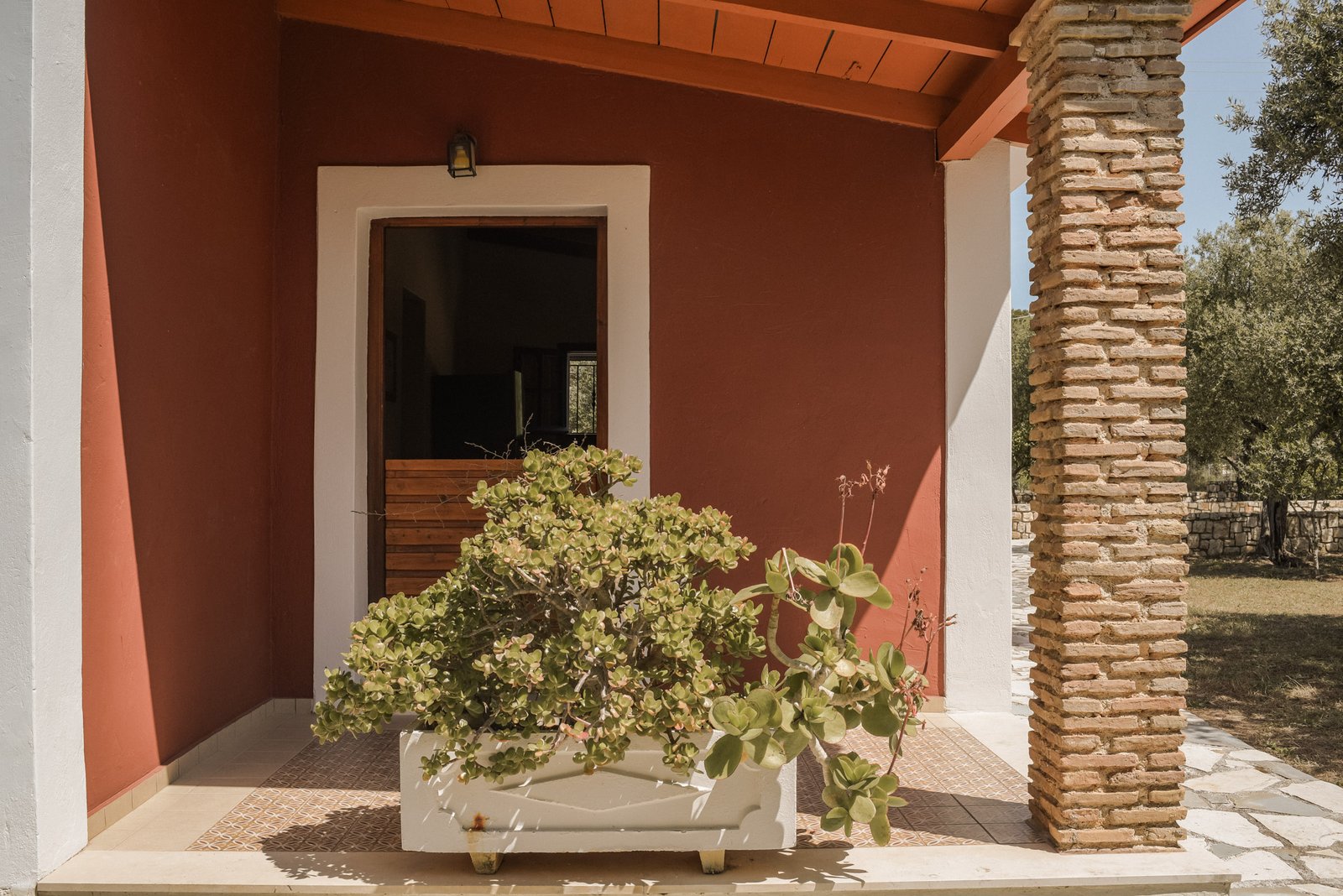 Villa Irini - Front Veranda - Lithies Organic Farm