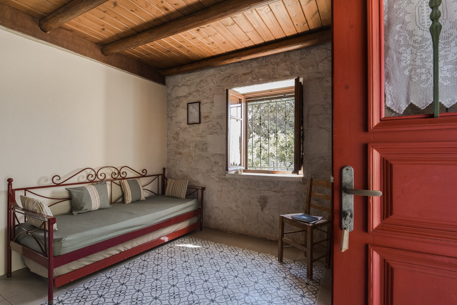 Villa Areti - Living Room - Lithies Organic Farm Zakynthos