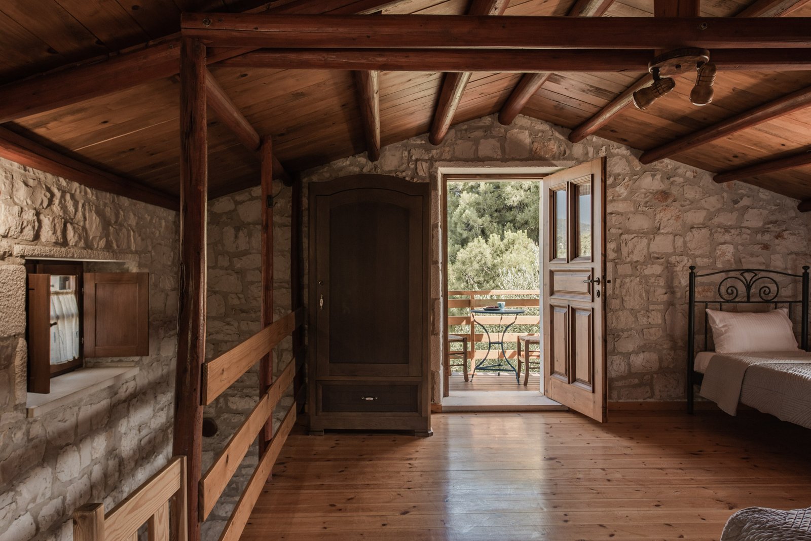 Villa Galini - Master Bedroom -Lithies Organic Farm