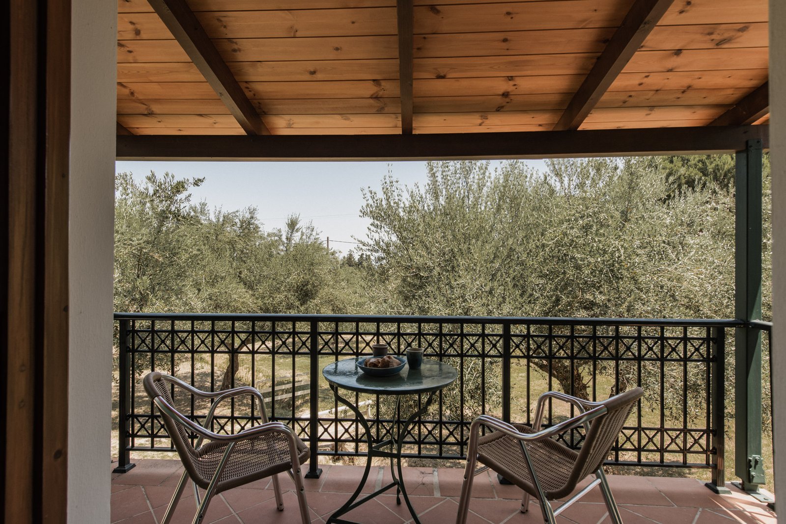 Villa Hara - Rear Veranda - Lithies Organic Farm