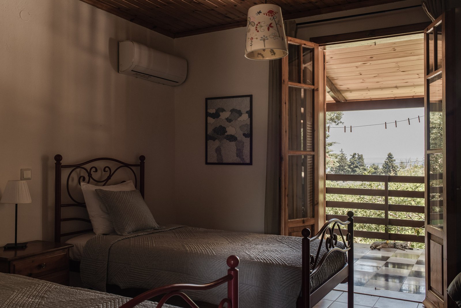 Villa Eleftheria - Second Bedroom - Lithies Organic Farm