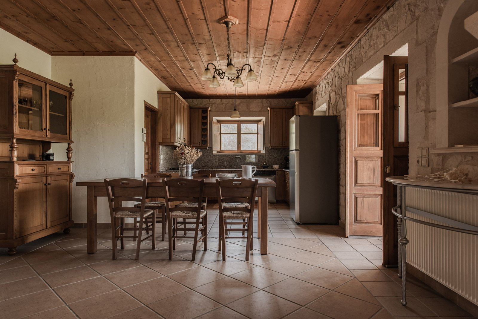 Villa Ampeli - Dining Area - Lithies Organic Farm